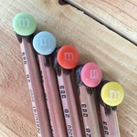 ☆SALE☆とろ〜りチョコとマーブルチョコの鉛筆2B(5本セット)