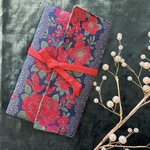 袱紗　ボタニカル刺繍　