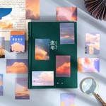 【ミニステッカーbook】 空模様シリーズ 〜黄昏時〜  海外ステッカー＊風景シール
