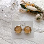 ★yellow ドロップ　ピアス★