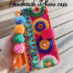 刺繍リボン可愛いiPhoneケース