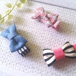 M様オーダー品♥ヘアクリップfor baby＆kids♥