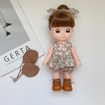 再販ソランちゃんメルちゃんドールワンピース＊リバティムーンモスクラシカルピンクセットアップドール服