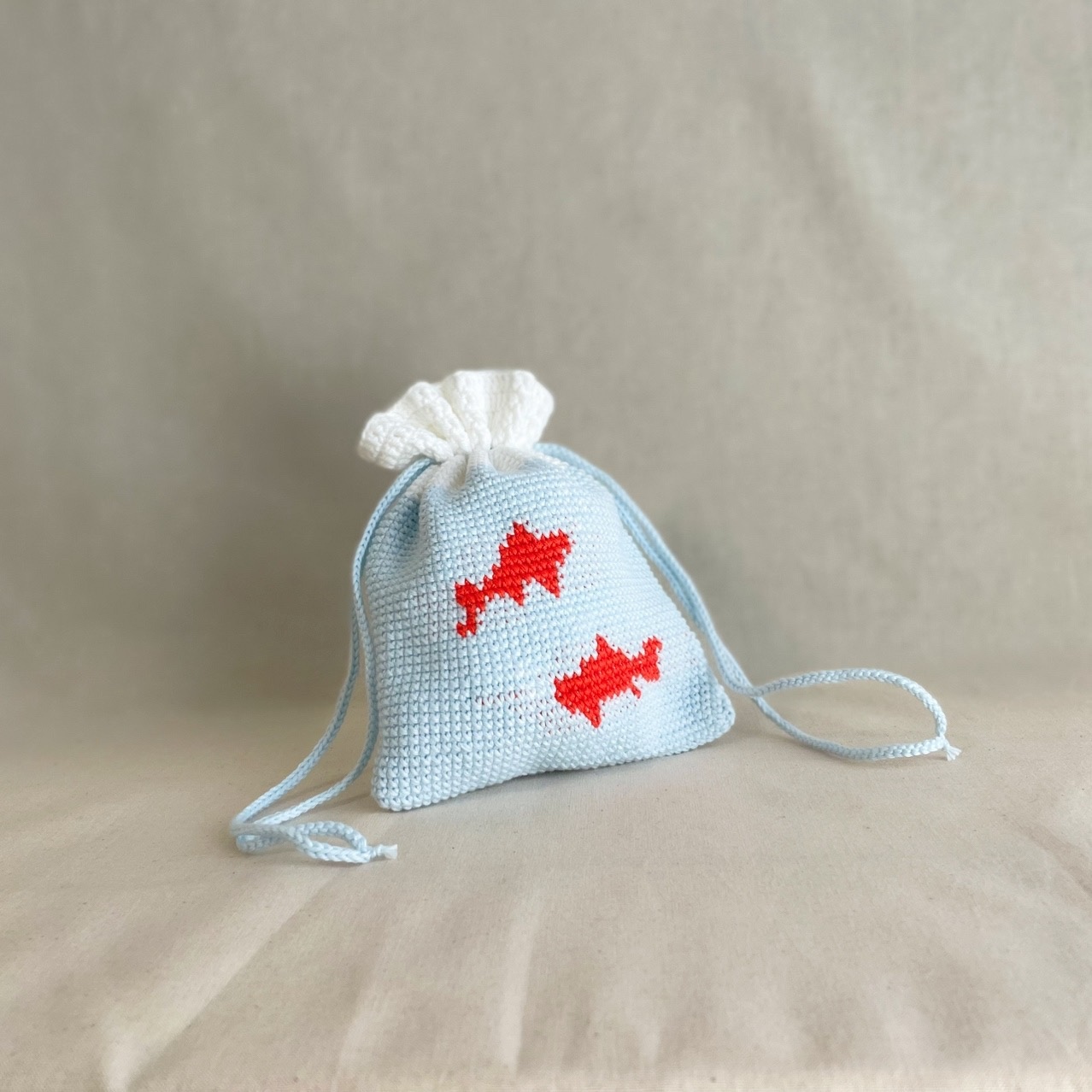 再販】シンプル刺繍の巾着ポーチ 巾着袋 mint jam29 通販