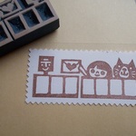 【K様ご予約品】郵便番号枠はんこ