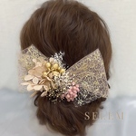 結婚式/成人式/ブライダル/浴衣/和装　ヘアアクセ　髪飾り ヘッドドレス ウェディング 114