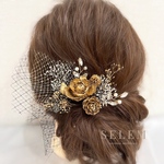 結婚式/成人式/ブライダル/浴衣/和装　ヘアアクセ　髪飾り ヘッドドレス ウェディング 115