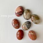ブレリアードジャスパーcabochon4p
