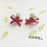 ばらのピアス