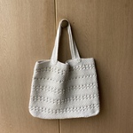 「misonono様オーダー」ラメ入りコットン混のトートバッグ