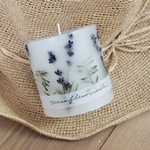 ラベンダー畑のボタニカルキャンドル