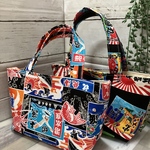 ランチバック☆ミニトート☆大漁旗❶