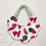 数量限定【大型犬用もくもくスタイ】すいか柄✖️ボーダー柄