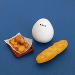 シマエナガと世界のパン🥖全4種