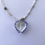 glass heart necklace 4