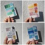《4Color》手描きタトゥーシール   /tatooseal/色彩を身につける/1Day