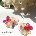 紫陽花×シェルピアス♡ノンホール