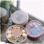 想いを届ける薔薇サブレ缶＊プチギフト＊クッキー缶