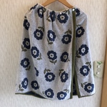 プールタオル（お花柄）ネイビー♪