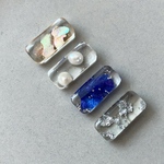 夏の森アシンメトリーピアス＆イヤリング（NO.4)