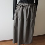大きめテアードスカート