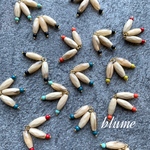 🆕6pcs【ビーズ】swing 3beads parts.