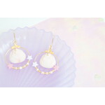 人魚姫ピアス　003*ﾟ ゜ﾟ*☆(イヤリング変更可)