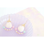 人魚姫ピアス　004*ﾟ ゜ﾟ*☆(イヤリング変更可)