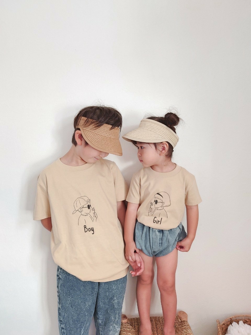 親子コーデ tシャツ カップル 名入れ 名前入り お揃い