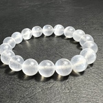 10mm＊セレナイトのブレスレット❣️❣️
