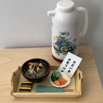 20時販売開始します。《魔法瓶ワインフラワー》ミニチュア鮭茶漬けセット