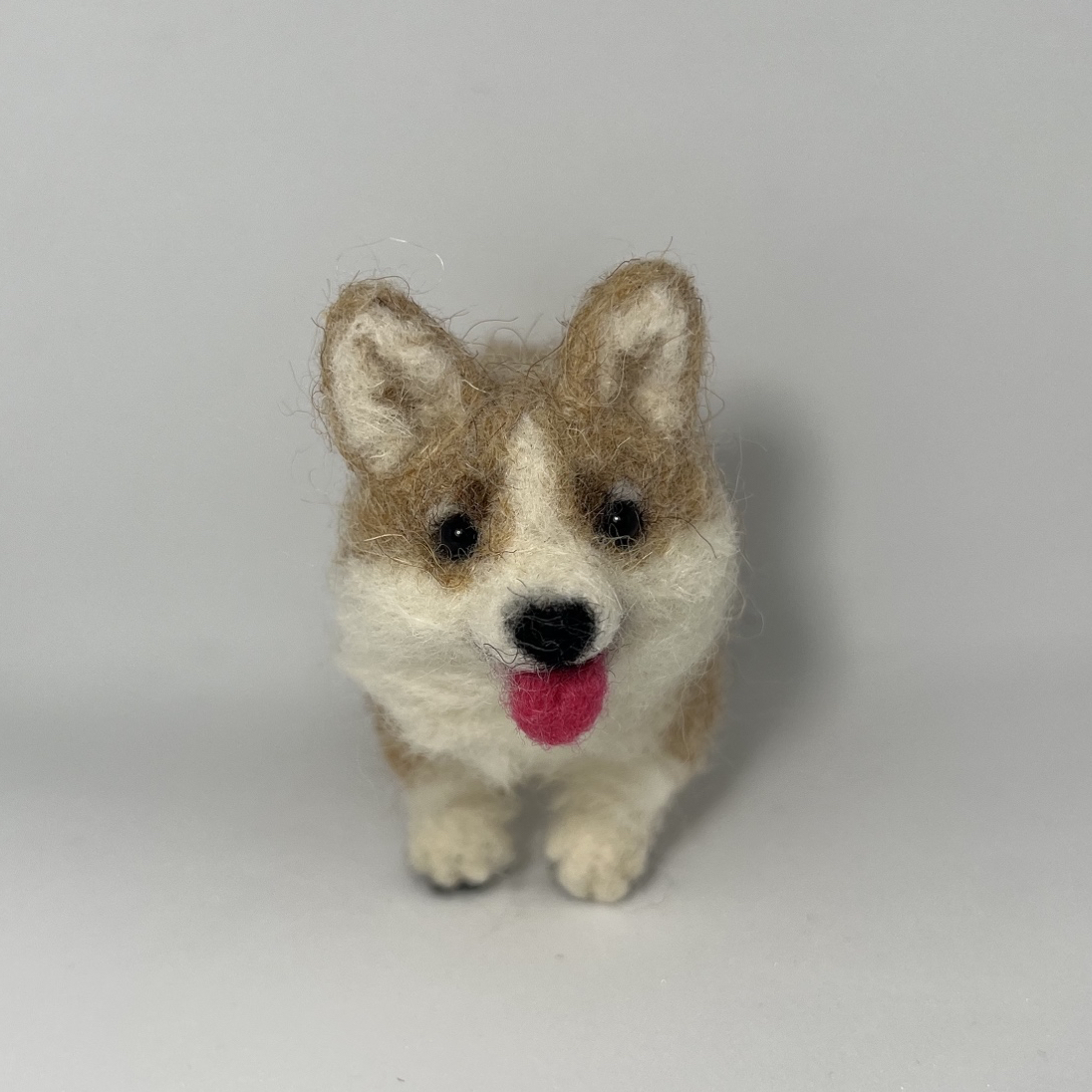 ◇売切 コーギー マトリョーシカ ストラップ 羊毛フェルト
