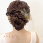結婚式/成人式/ブライダル/浴衣/和装　ヘアアクセ　髪飾り ヘッドドレス ウェディング  お呼ばれ 116
