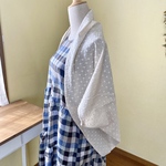 マーガレットボレロB コットン刺繍レース