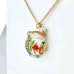 Fishbowl necklace｜夏の金魚鉢ネックレス