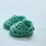 オビツ11　サンダル　エメラルドグリーン