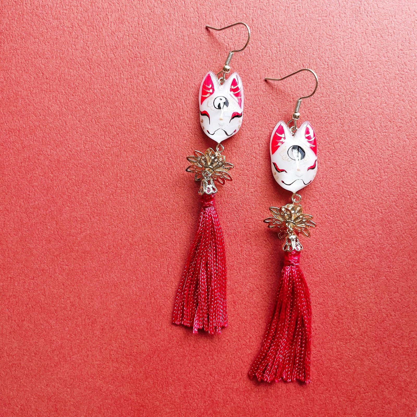 ミムラさん様　　狐面ピアス　２セット 狐面ピアス(Fox Mask Pierce) | 雅MIYABI 公式オンラインストア