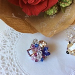 【訳あり】swarovski ～プチジュエルBOX(ラベンダー）