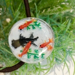 金魚のヘアゴム