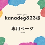 Kanadeg823様専用ページ