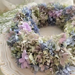 母の日ギフト対応可能♡紫陽花リース  ~プリザーブドフラワー~