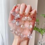 Chandelier. (gold) pierce/earring