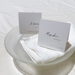 大好評✺席札【¥60/枚】スクエアsimple013