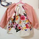 スモック(お花)☆81cm〜90cm