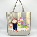 元気ガールのペタンコトートバッグ G
