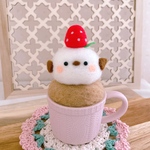 マグカップケーキ　シマエナガ🧁