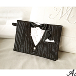☆送料無料☆ I ♥︎ Tuxedo mini  pouch
