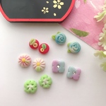 小さな 和菓子  セット 練り切り 花 パーツ　43