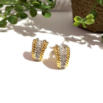 VINTAGE EARRING  ヴィンテージ　イヤリング　アンティーク  クラシカル　花　フラワー　大ぶり　クリップ　ナチュラル　カジュアル　ビーズ　ビジュー　結婚式　ブライダルジュエリー　アロマ
