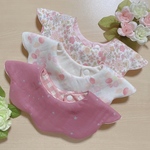  【送料無料】お得な3枚セット☆ハンドメイド  360° くるりん スタイ